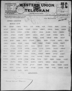 Telegrama de Zimmermann