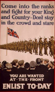 Propaganda Primera Guerra Mundial UK